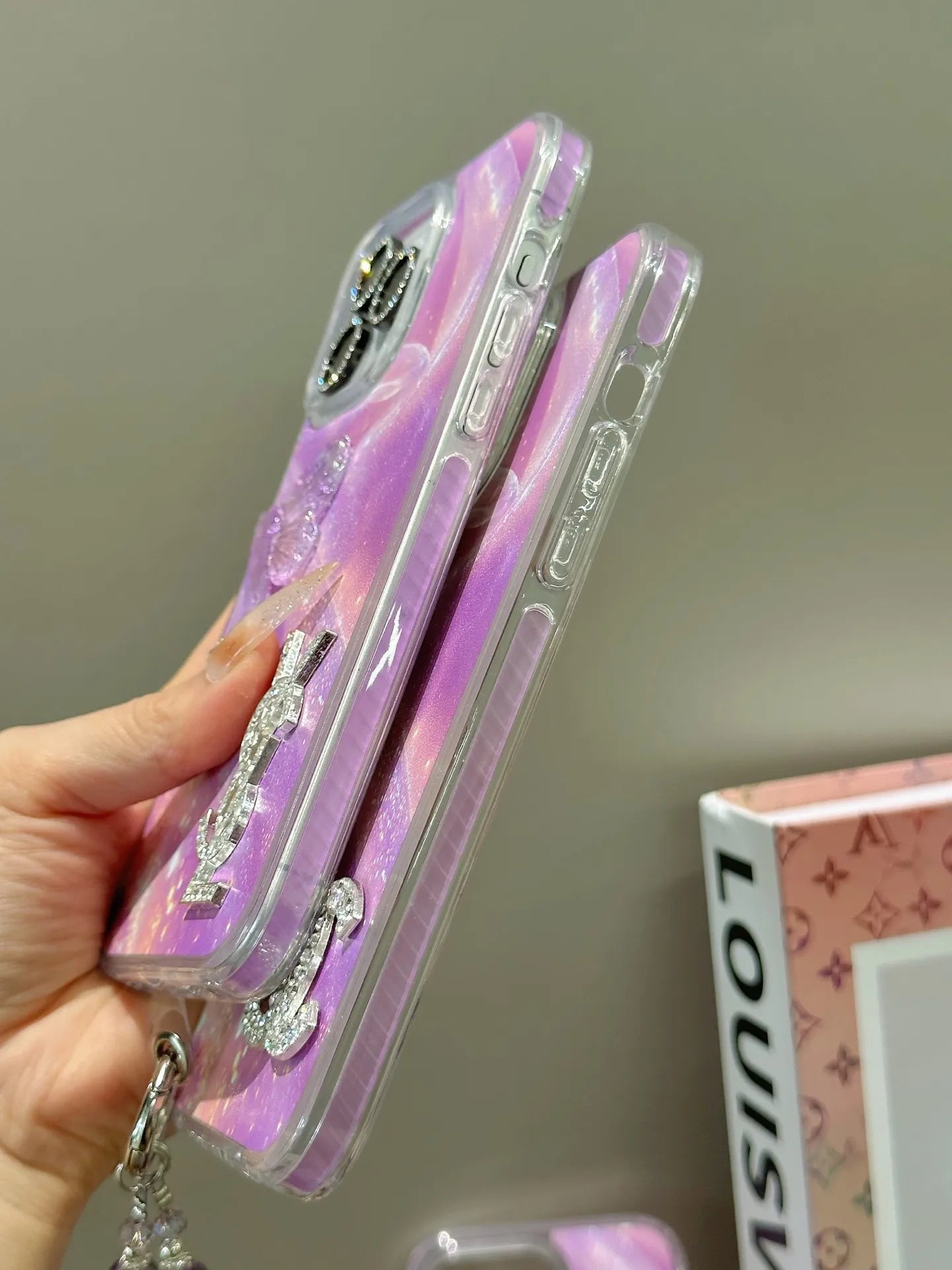 Pink Chanel Phone Case