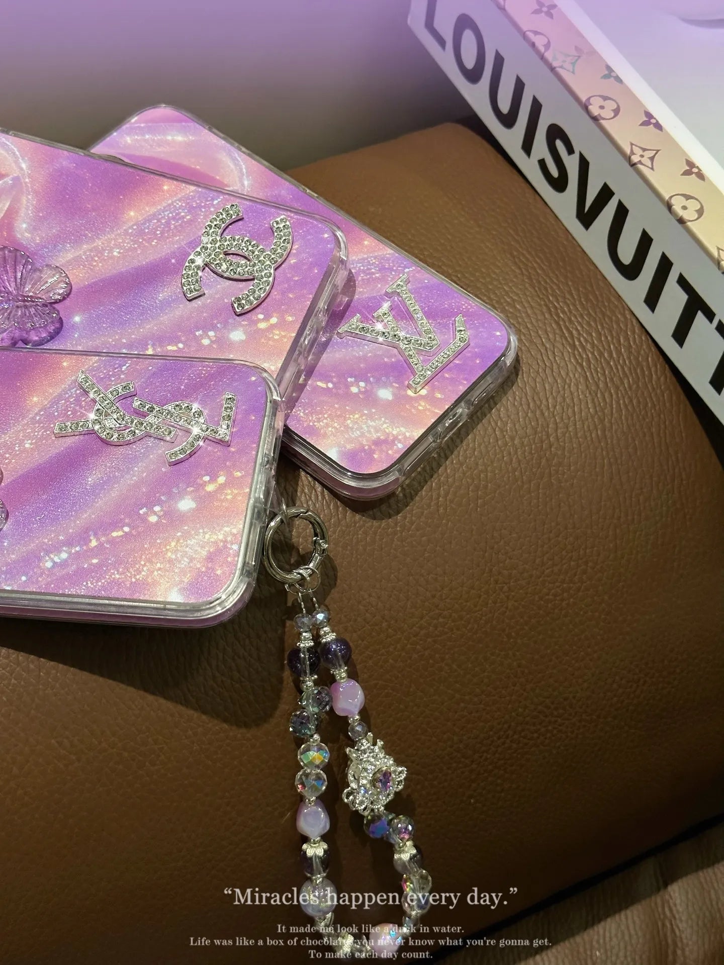 Pink Chanel Phone Case