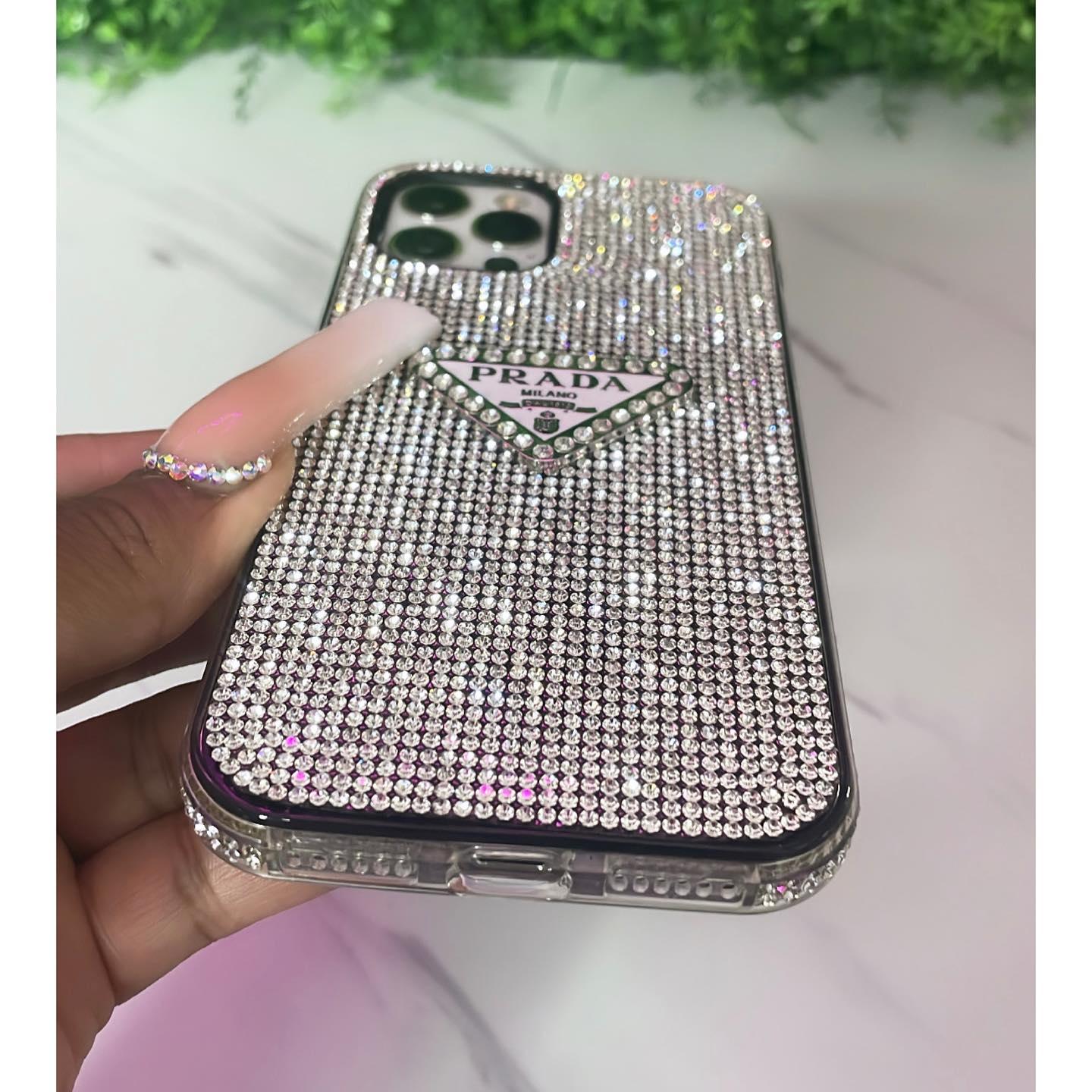 Prada Crystal Phone Case