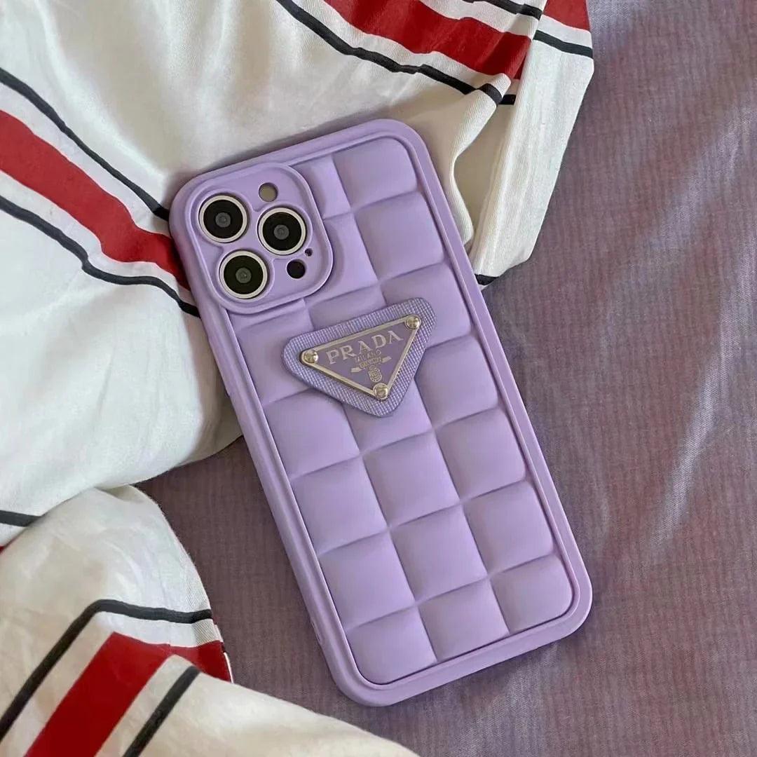 Purple Prada Phone Case