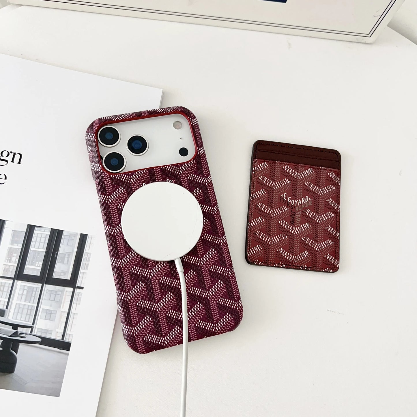 Goyard iPhone 17 Pro Max Case