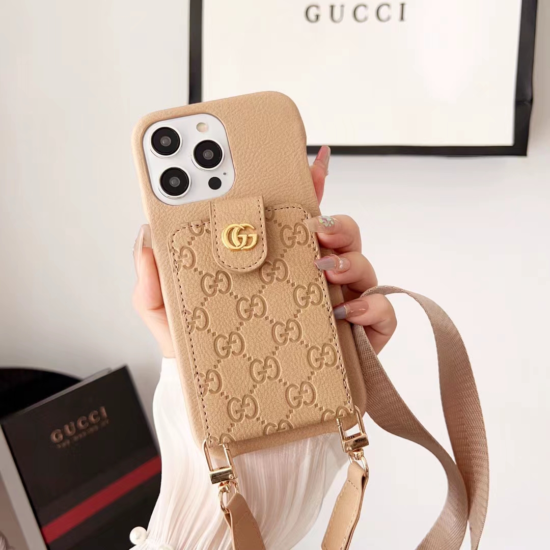 Gucci crossbody phone case hot sale