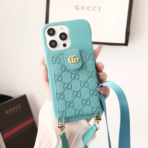 Gucci Crossbody phone case Luxe Phone Case Luxury Iphone 15