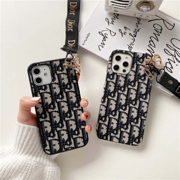 Experience the ultimate convenience with the Christian Dior Phone Case With Strap