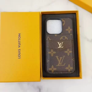 lv phone case with card holder