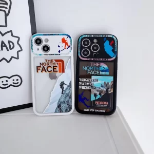 the north face phone case seamlessly combines ruggedness and style in a single accessory