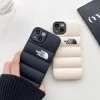 make your phone look shine with north face puffer phone case