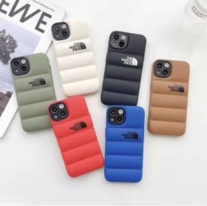 make your phone look perfect with North Face Puffer Phone Case