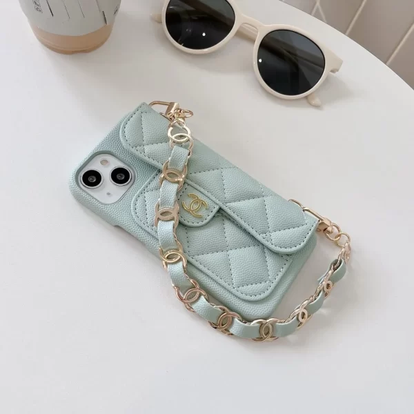 Chanel Phone Case With Strap