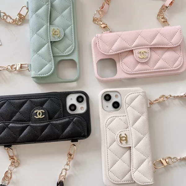 Chanel Phone Case With Strap