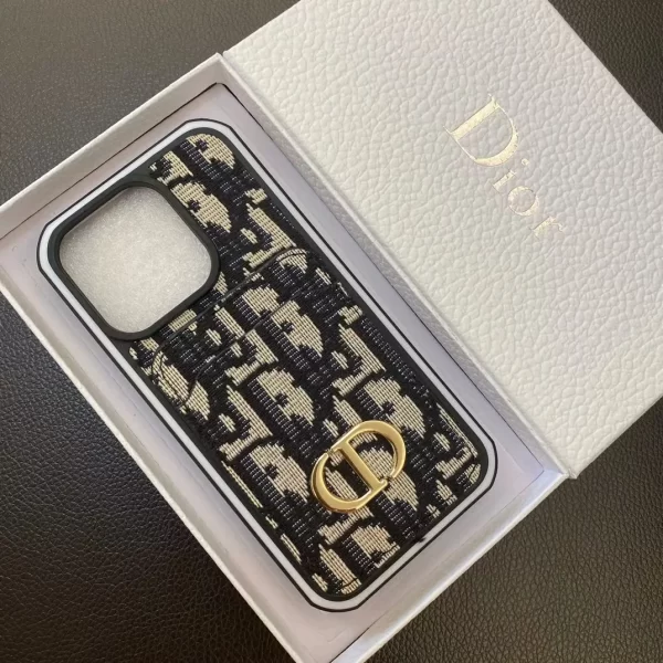 black christian dior iphone 14 pro max case