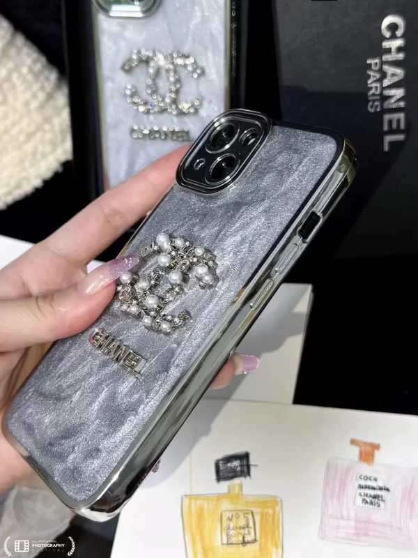 Chanel Iphone 15 Pro Max Case - Luxury Phone Cases