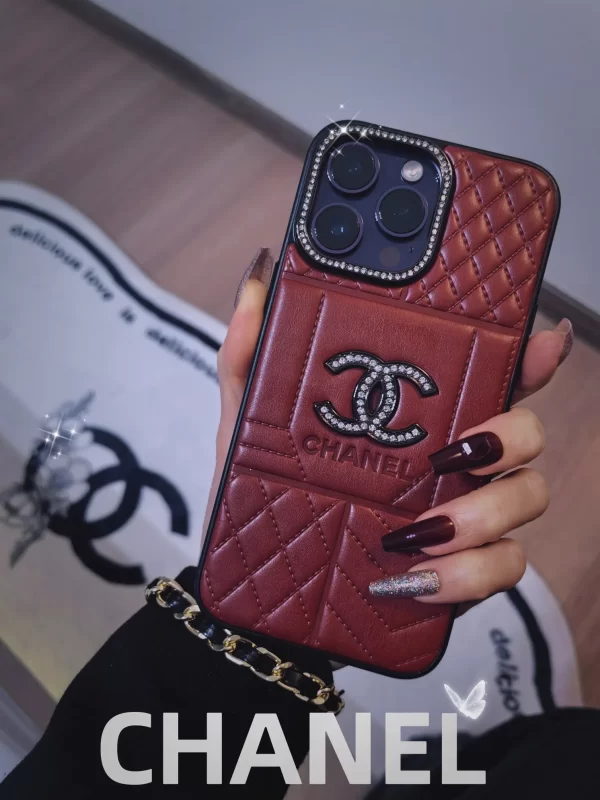 red Chanel Mobile Phone Case