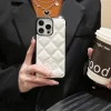 white chanel iphone phone case