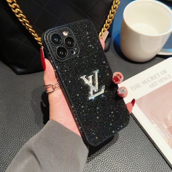 pink louis vuitton phone case