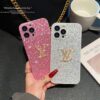 pink louis vuitton phone case