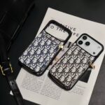 Christian Dior IPhone 17 Case With Wallet Card Holder