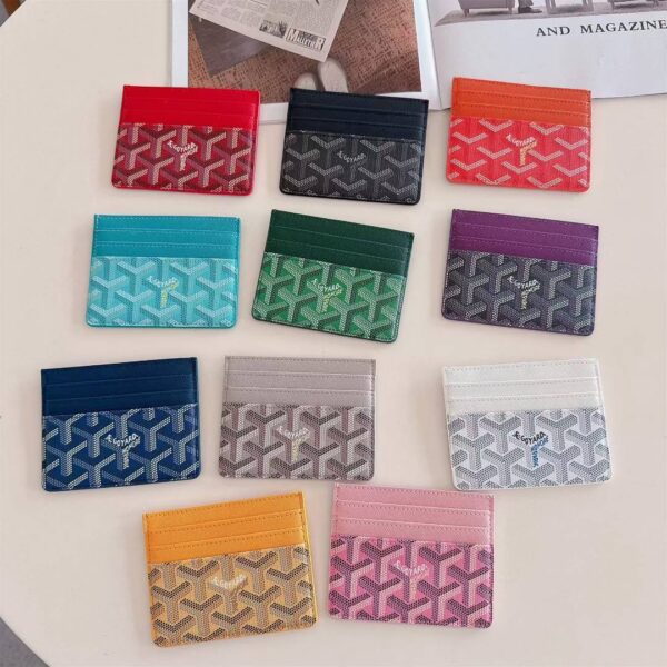 Designer Goyard Wallet Card Holder
