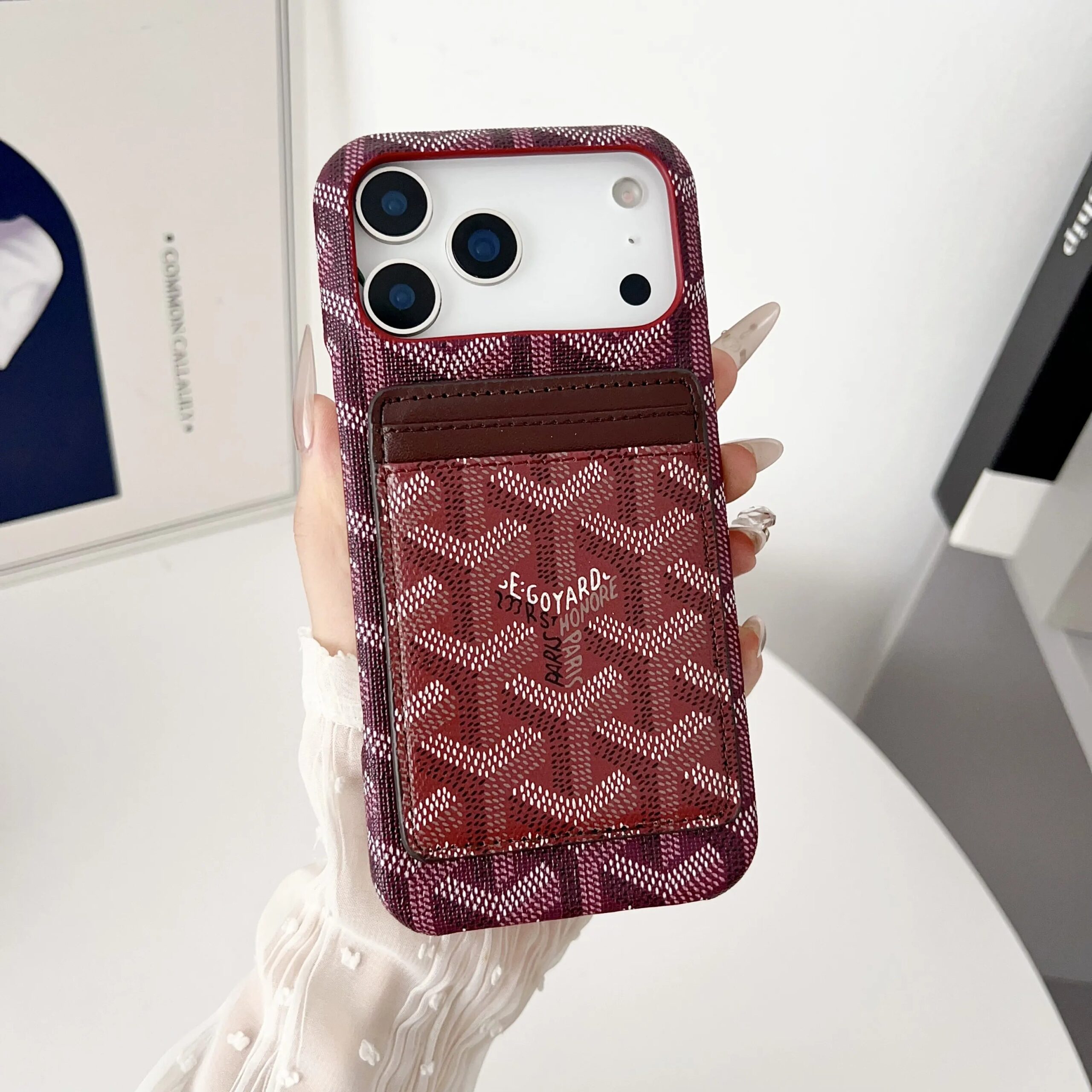 Goyard iPhone 17 Pro Max Case - Luxe Phone Case | The Best Luxury