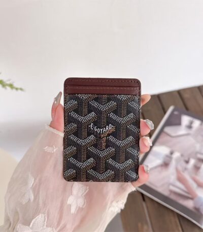 Goyard-Style Modern Icon Fashion Wallet Case