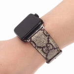Gucci-Style Luxury Floral Apple Watch Band