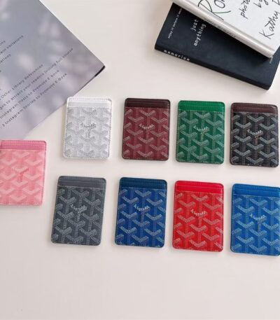 Goyard-Style Modern Icon Fashion Wallet Case
