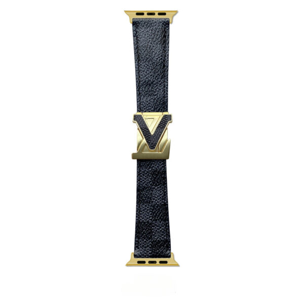 Louis Vuitton-Style Luxury Designer Apple Watch Band