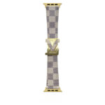 Louis Vuitton-Style Luxury Designer Apple Watch Band