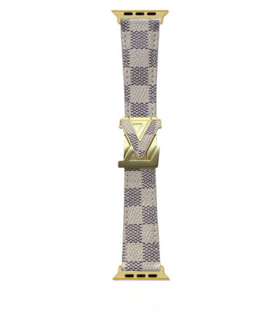 Louis Vuitton-Style Luxury Designer Apple Watch Band